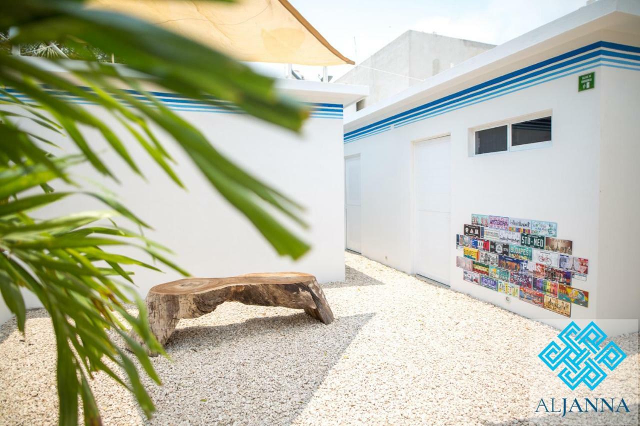 Aljanna House Hotell Bacalar Exteriör bild